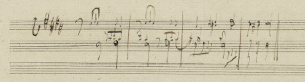 Biamonti 466 - Frammento per pianoforte
