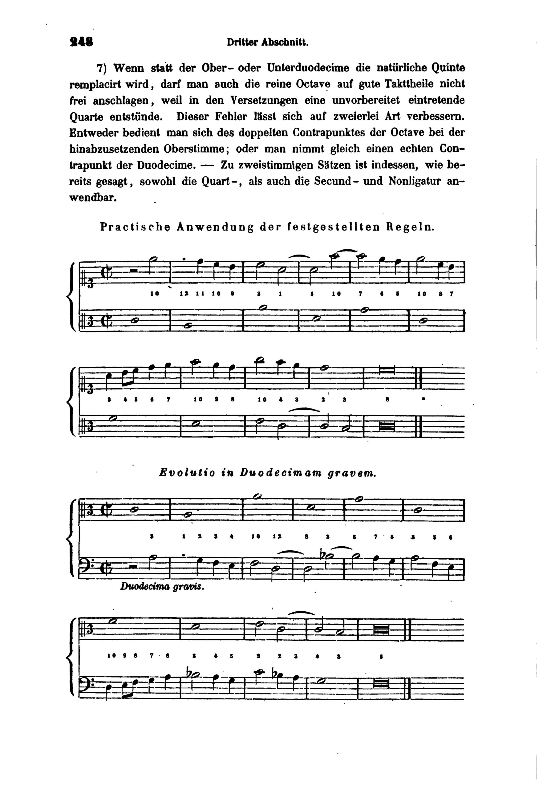 Studien im Generalbass, Contrapunkt und in der Compositionslehre1